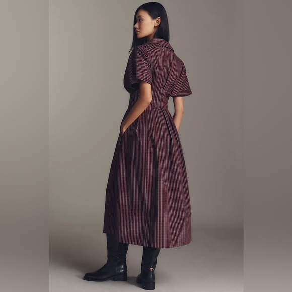 Anthropologie The Tobie Shirt Dress by Exquise - Picture 2 of 7